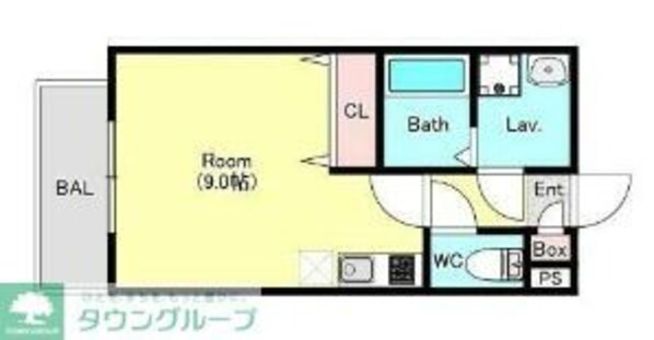 ケイグレイス福生武蔵野台の物件間取画像